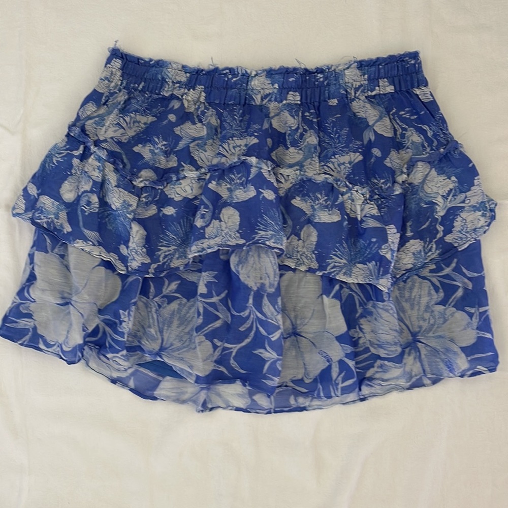 Love shack fancy, Abrialle skirt salty sea size large